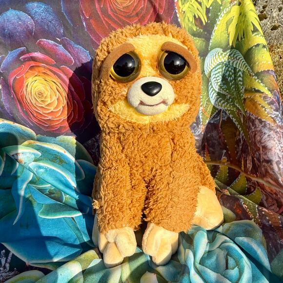 Lightning Bolt Lenny Feisty Pet Sloth Plush – Soft & Fierce Toy - Picture 1 of 7